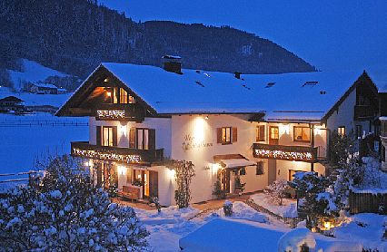 Haus Bergbleamerl im Winter
